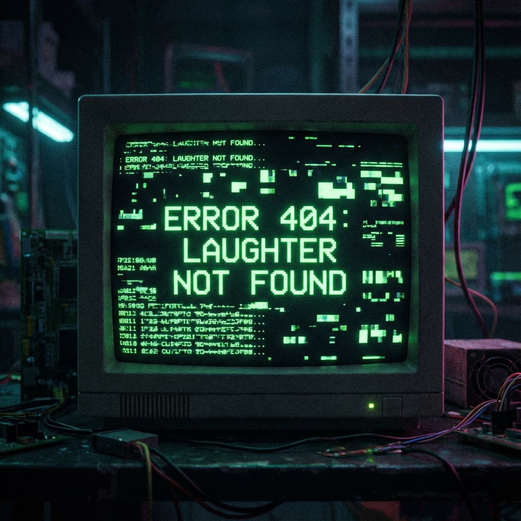 Error 404 Laughter Not Found